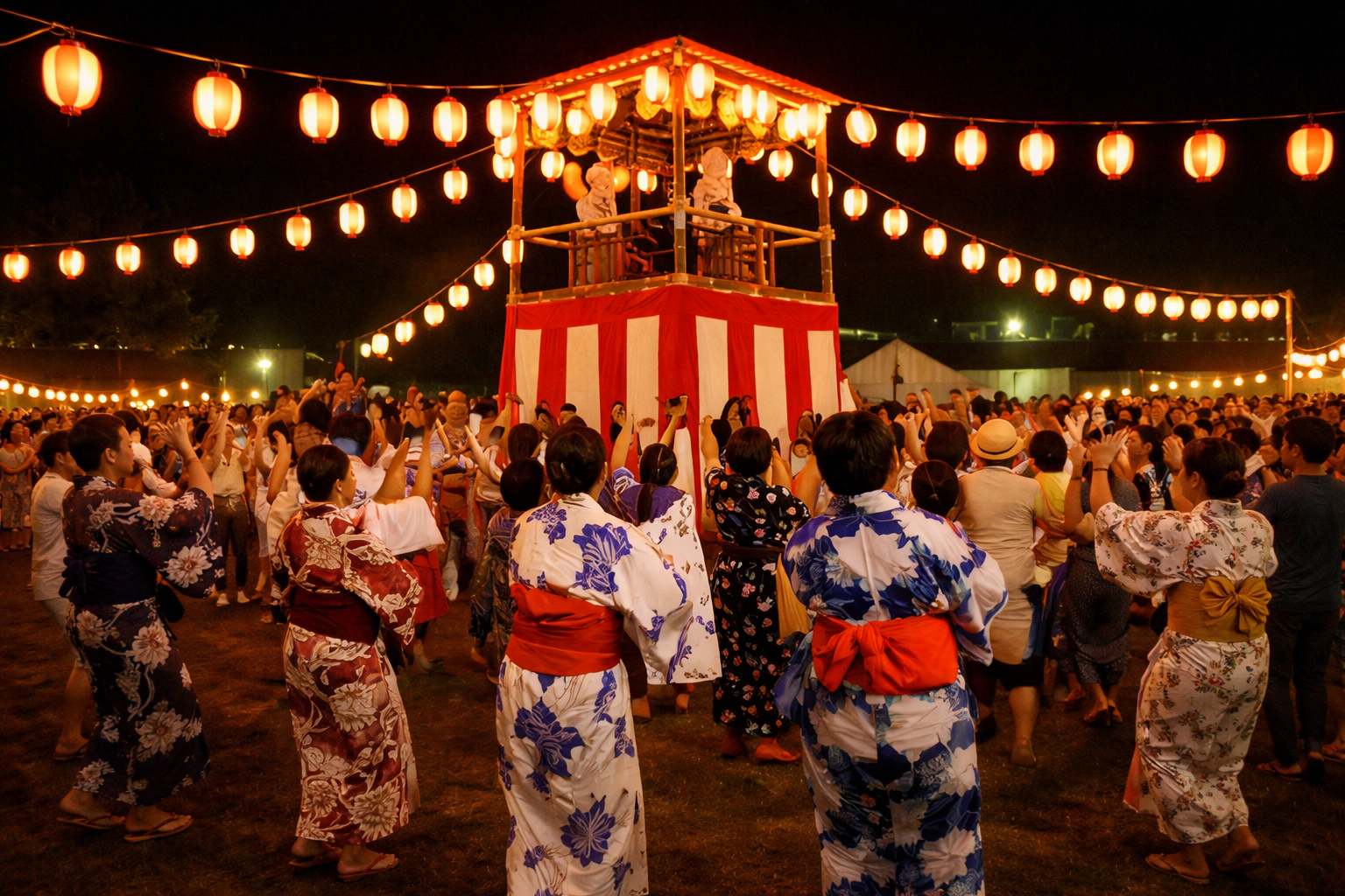 Bon Odori and Folk Dance