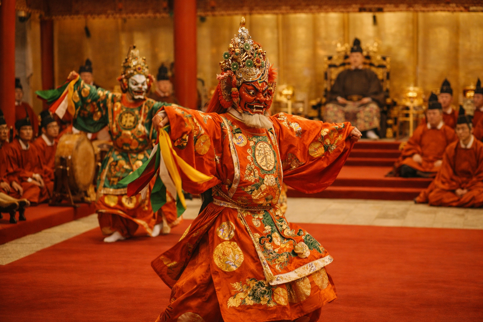 Bugaku and the Imperial Court