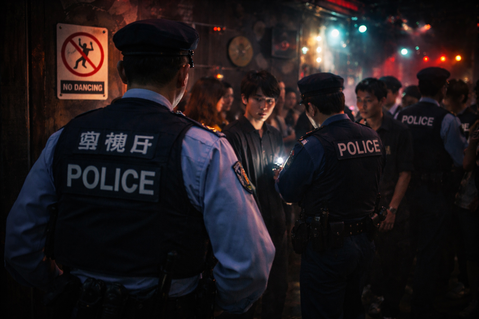 Early-2010s club crackdown image